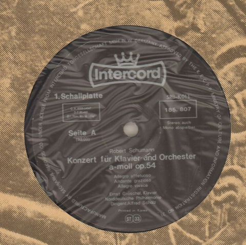 Klavierkonzert/ Symphonie Nr. 3/ Rheinische-Intercord-5x12" Vinyl LP Box Set-Ex/Ex
