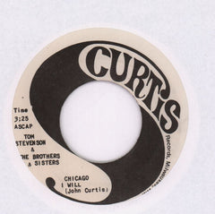 Chicago I Will/ Sweet Chariot-Curtis-7" Vinyl-Ex/VG+