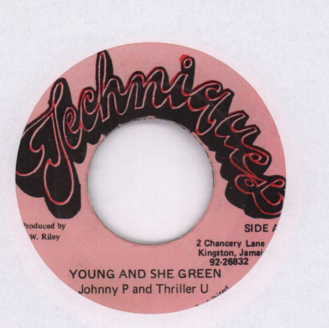 Young And She Green-Techinques-7" Vinyl