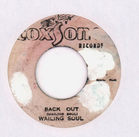 Back Out/ Dub Out-Coxsone-7" Vinyl-Ex/G