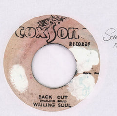 Back Out/ Dub Out-Coxsone-7" Vinyl