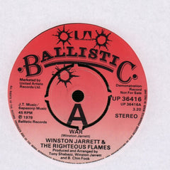 War/ Kaya I-Ballistic-7" Vinyl