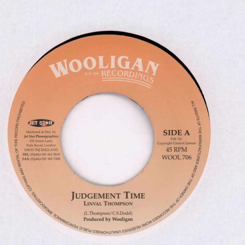 Judgement Time-Wooligan-7" Vinyl