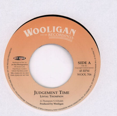 Judgement Time-Wooligan-7" Vinyl
