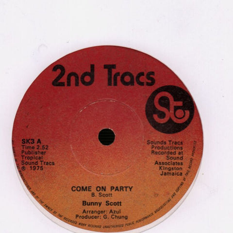 Come On Party/ Party-2nd Tracs-7" Vinyl