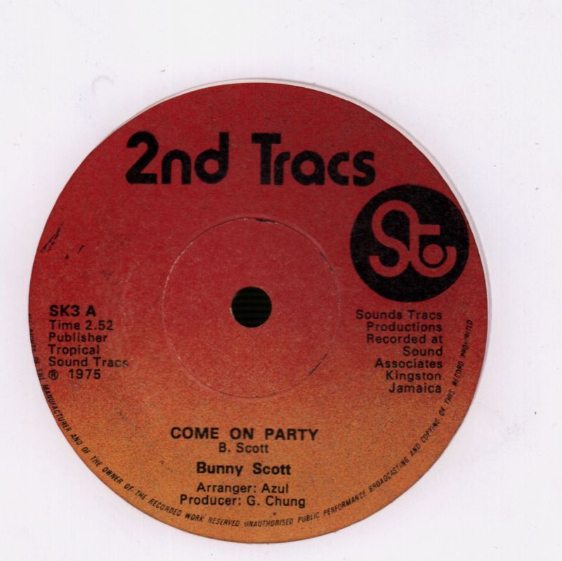 Come On Party/ Party-2nd Tracs-7" Vinyl