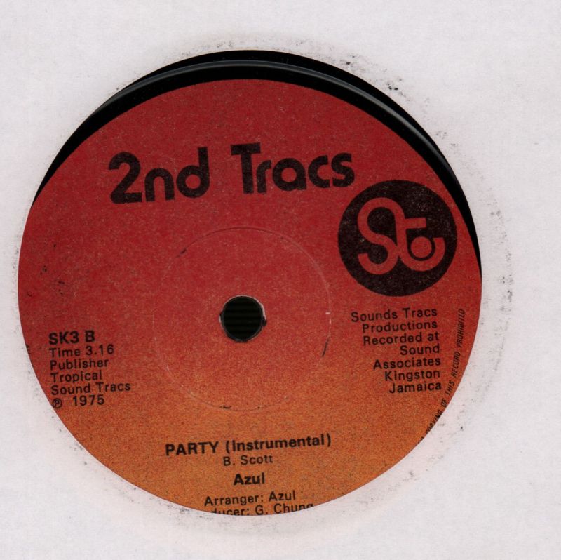 Come On Party/ Party-2nd Tracs-7" Vinyl-Ex/VG