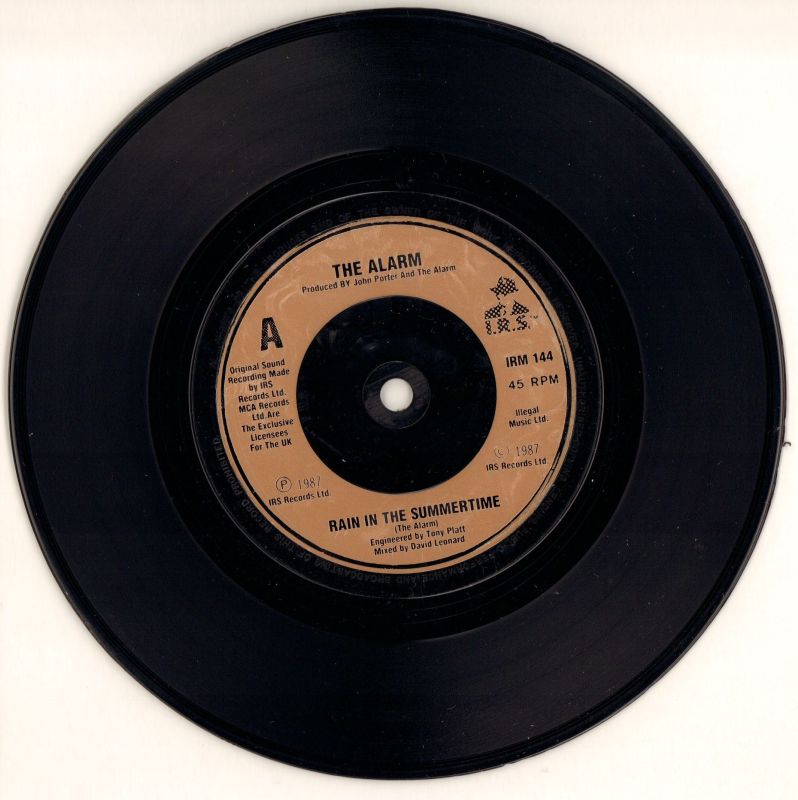 Rain In The Summertime-IRS-7" Vinyl-VG+/VG