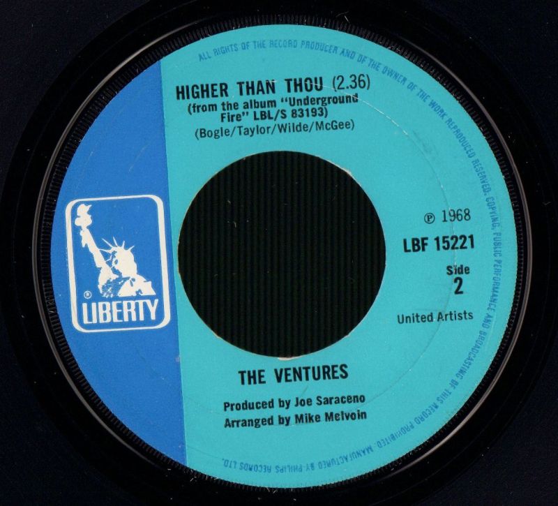 Hawaii Five-O-Liberty-7" Vinyl-VG/VG