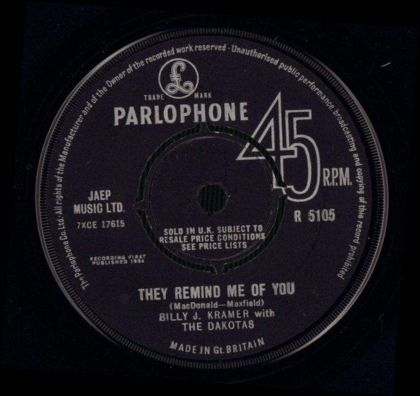 Little Children-Parlophone-7" Vinyl-VG/Ex-