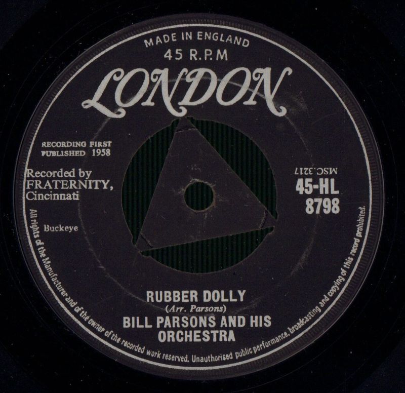 The All American Boy-London-7" Vinyl-VG/VG+