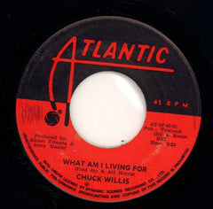 C.C. Rider/ What Am I Livin For-Atlantic-7" Vinyl-VG/VG+