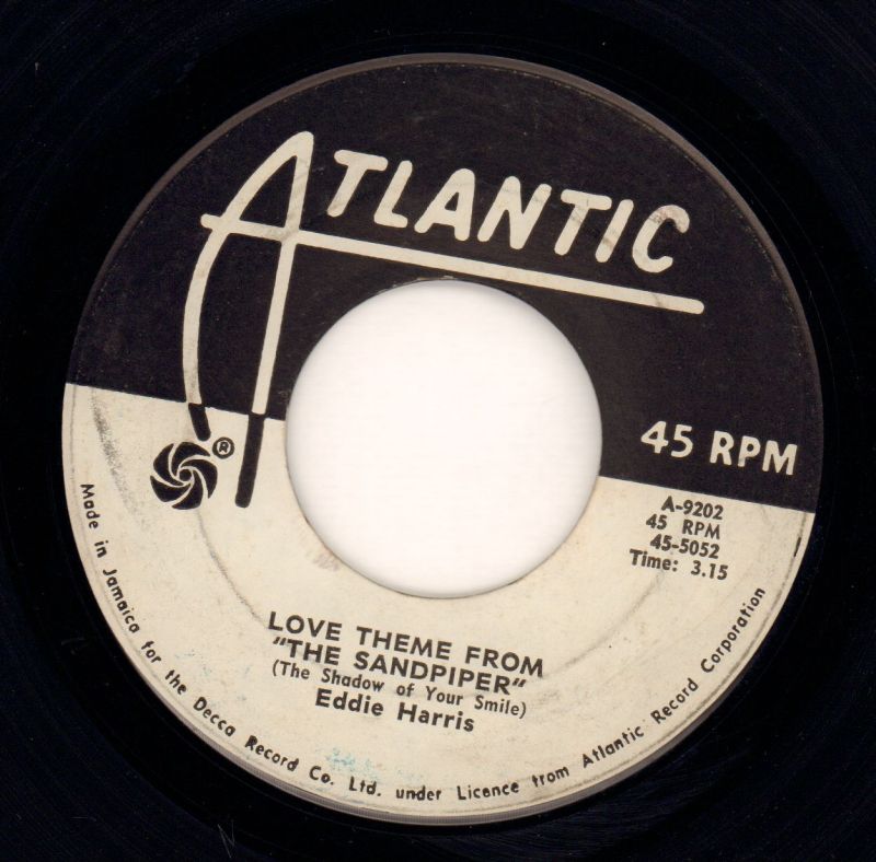 Cryin Blues/ Love Theme From Snapiper-Atlantic-7" Vinyl-VG/VG+