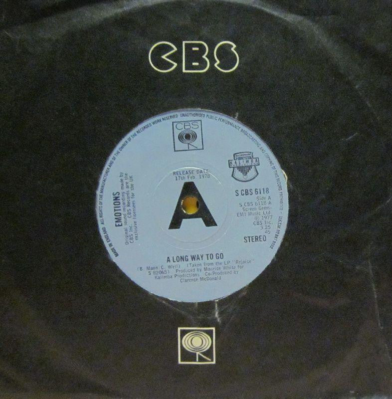 Emotions-A Long Way To Go-CBS-7" Vinyl
