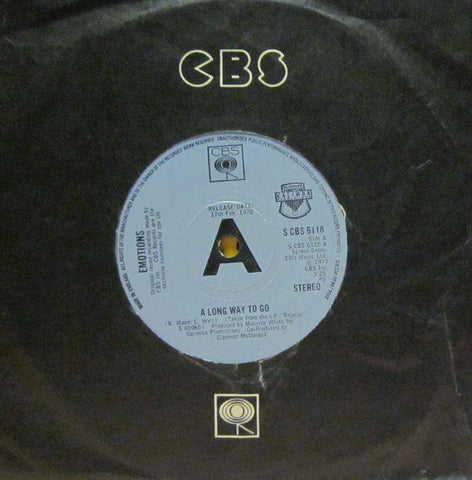 Emotions-A Long Way To Go-CBS-7" Vinyl