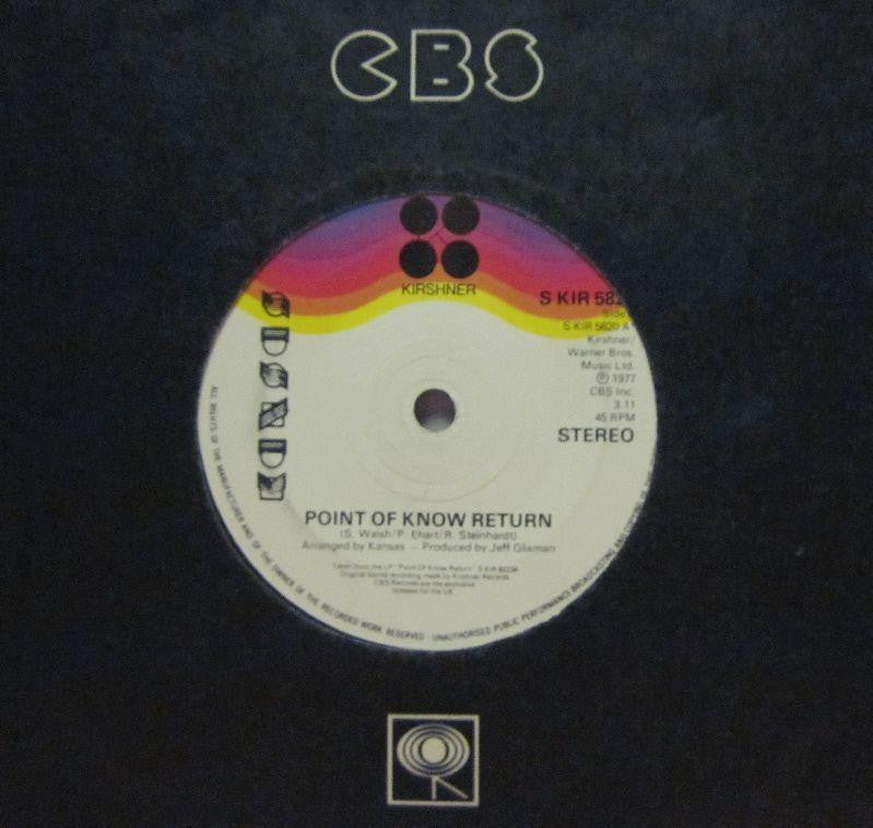 Kirshner-Point Of Know Return-Warner-7" Vinyl