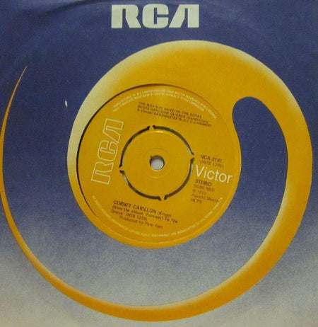 The Royal Scots Dragoon Guards-Cornet Carillon-RCA Victor-7" Vinyl