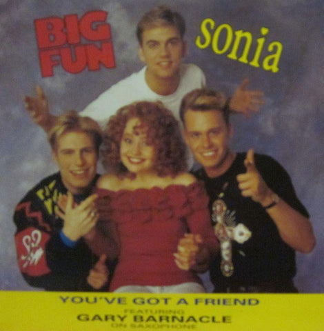 Sonia-You've Got A Friend-JIVE-7" Vinyl