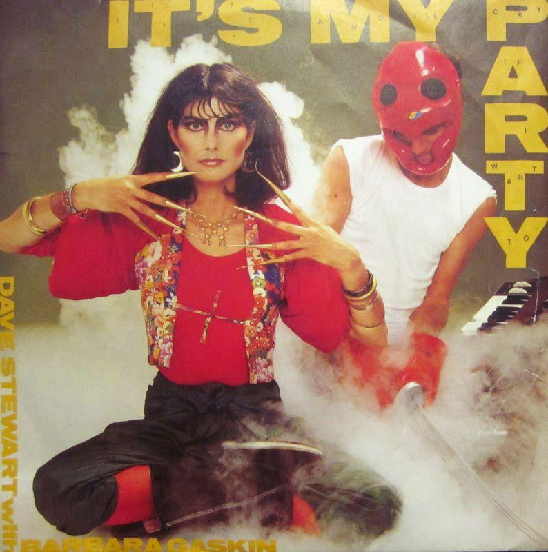 Dave Stewart & Barbara Gaskin-Waiting In The Wings-Stiff-7" Vinyl