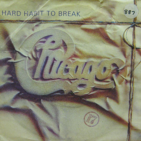 Chicago-Hard Habit To Break-Full Moon-7" Vinyl P/S