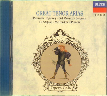 Pavarotti-Great Tenor Arias-CD Album