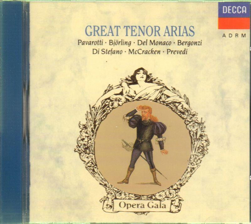 Pavarotti-Great Tenor Arias-CD Album