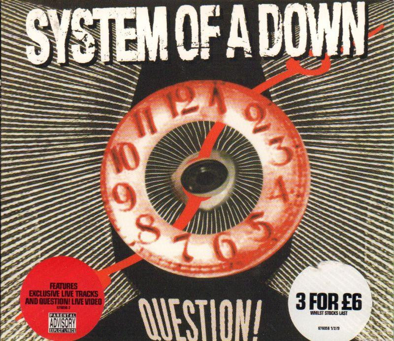 System of A Down-Question-CD Single