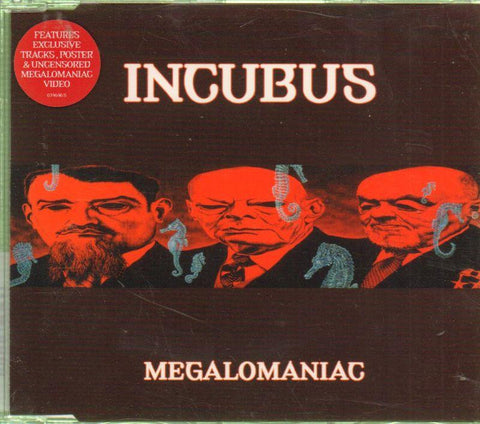Incubus-Megalomaniac-CD Single