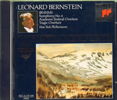 Leonard Bernstein-Symphony, No. 4/ Academic Festival Overture-CD Album