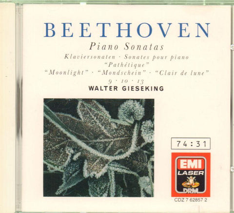 Beethoven-Piano Sonatas-CD Album