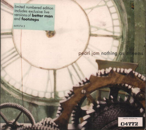 Pearl Jam-Nothing As It Seems-Epic-CD Single