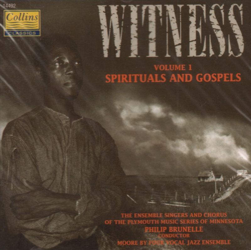 Witness Volume 1- Spirituals & Gospels-Collins-CD Album