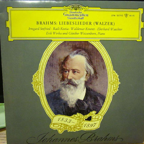 Brahms-Walzer-Deutsche Grammophon-Vinyl LP