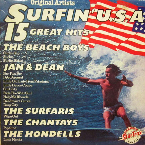 The Beach Boys-Surfin U.S.A-Pickwick Startrax-Vinyl LP