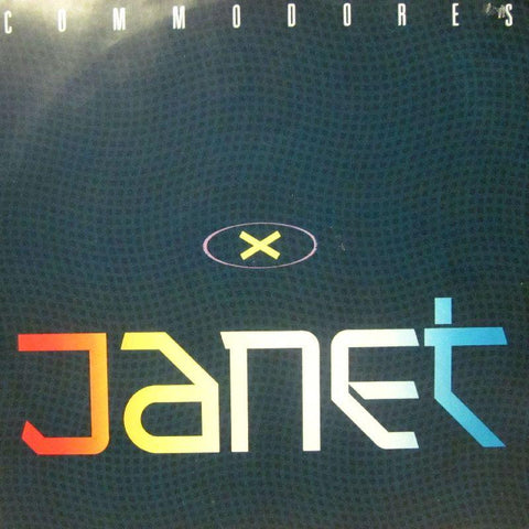 Commodores-Janet-Motown-12" Vinyl P/S
