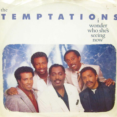 The Temptations-I Wonder Who She's Seeing Now-Motown-12" Vinyl P/S