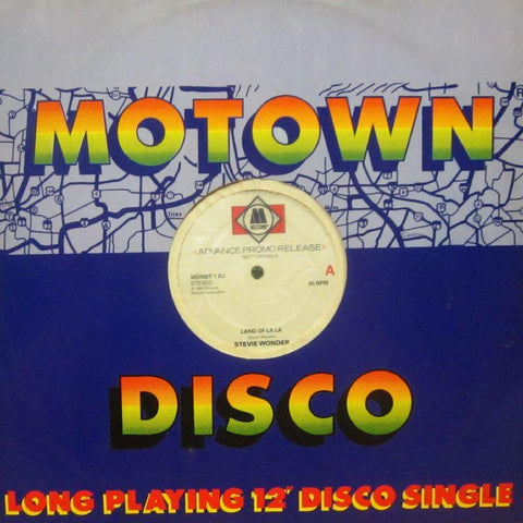 Stevie Wonder-Land Of La La-Motown-12" Vinyl