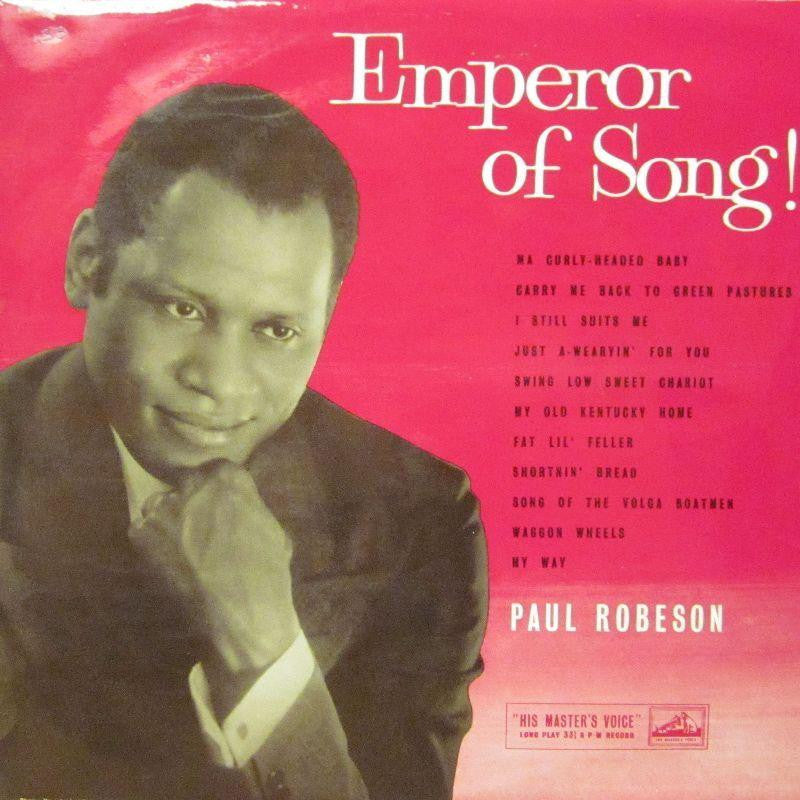 Paul Robeson-Emperor Of Song-HMV-10" Vinyl