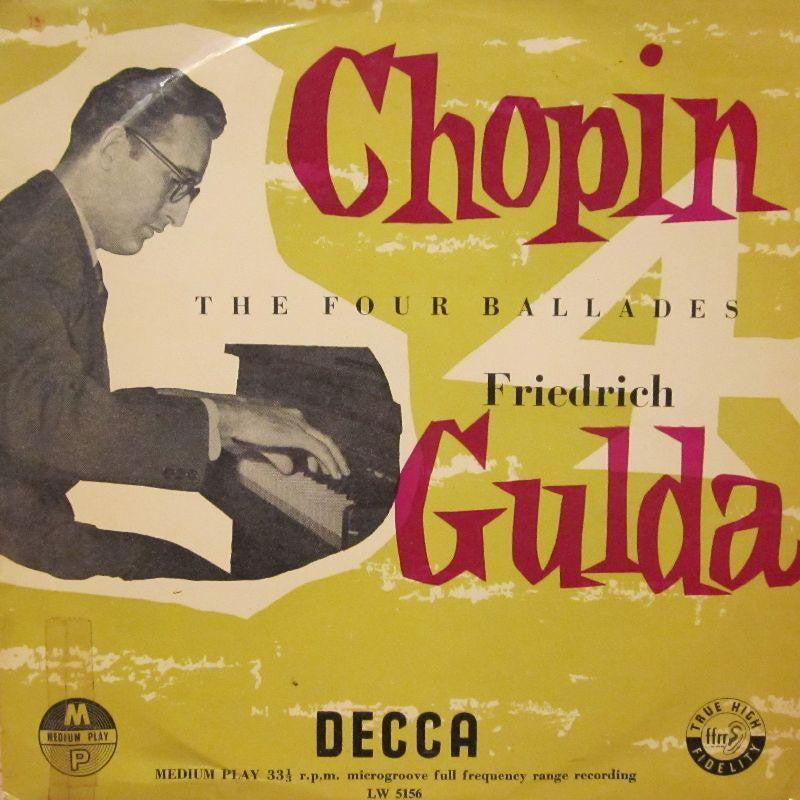 Chopin-The Four Ballades-Decca-10" Vinyl