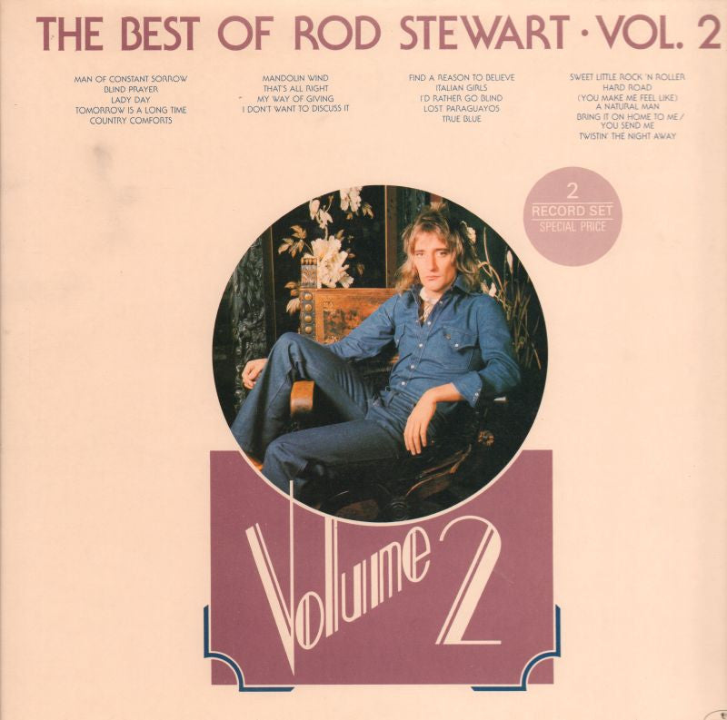 Rod Stewart-The Best Of Vol.2-Mercury-2x12" Vinyl LP Gatefold