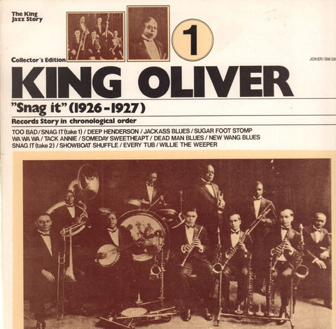 King Oliver-Snag It-Joker-Vinyl LP