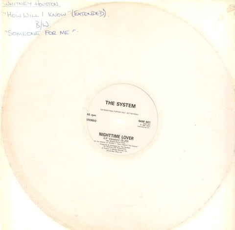 The System-Nightime Lover-WEA-12" Vinyl