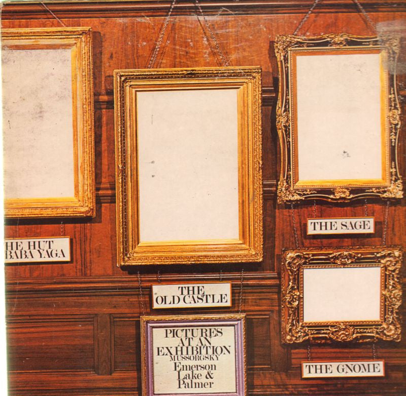 Emerson Lake & Palmer-Pictures At An Exhibiton-Manticore-Vinyl LP Gatefold