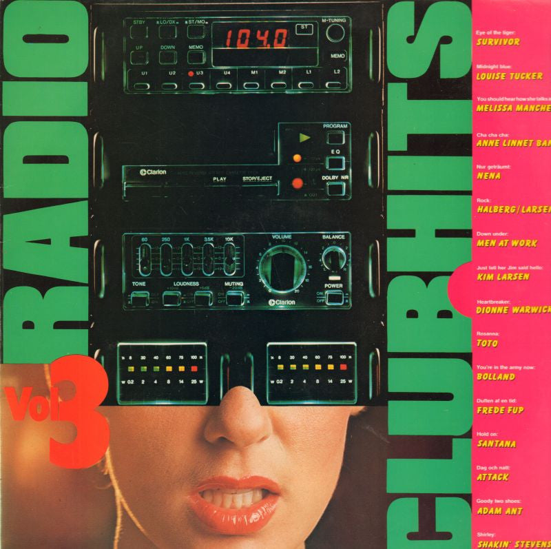 Various Dance-Radio Club Hits 3-CBS-Vinyl LP