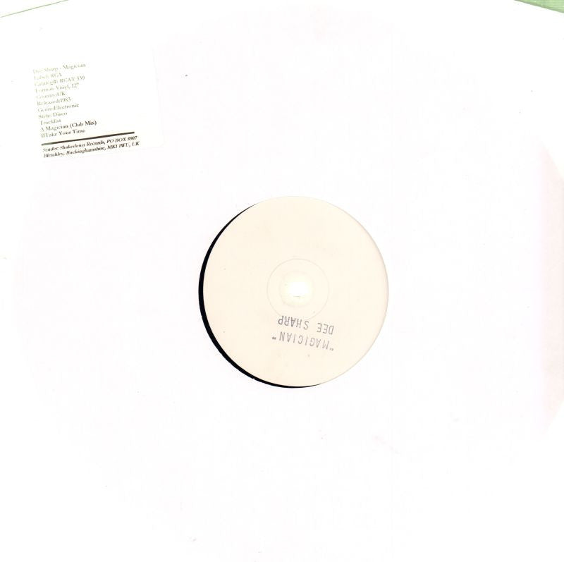 Dee Sharp-Magician-RCA-Vinyl LP