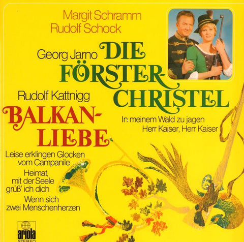 Georg Jarno-Die Forster-Christel-Ariola-Vinyl LP