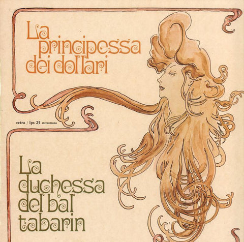 La Principessa Dei Dollari-La Duchessa Del Bal Tabarin-Cetra-Vinyl LP