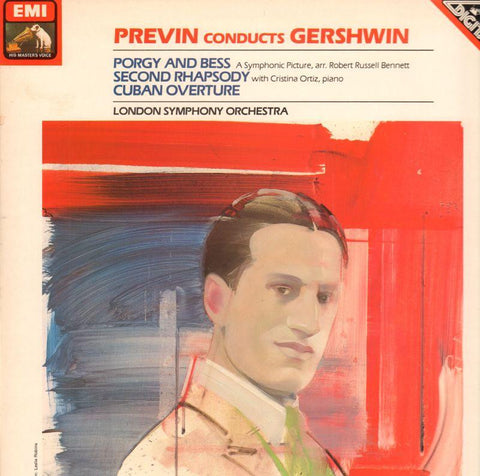 Andre Previn-Conducts Gershwin-HMV-Vinyl LP Gatefold