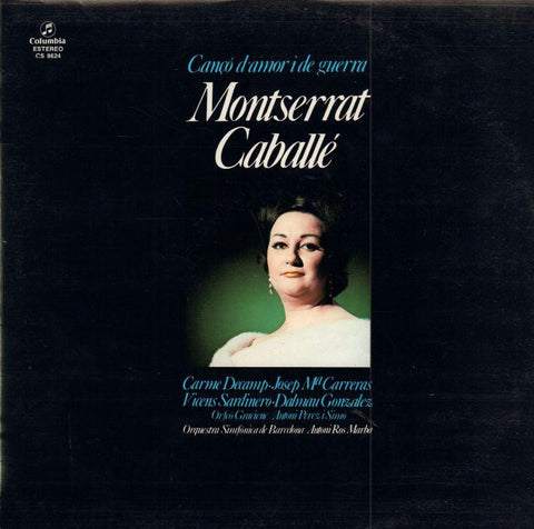 Montserrat Caballe-Canco D'Amor I De Guerra-Columbia-Vinyl LP