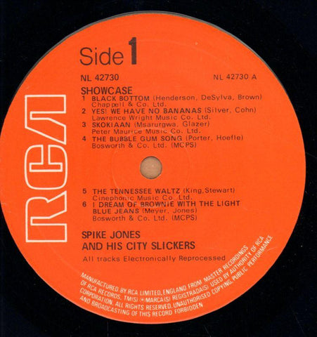 Showcase-RCA-Vinyl LP-Ex+/Ex